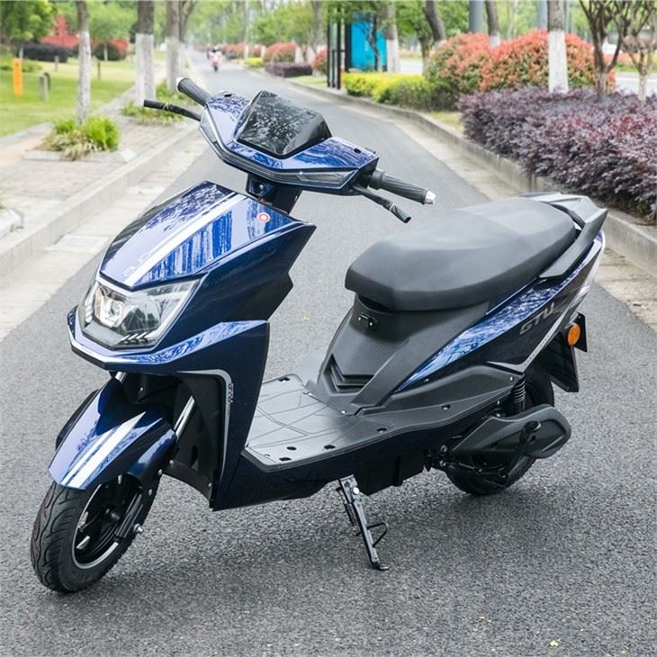 Blue Electric Moped 800W 60V